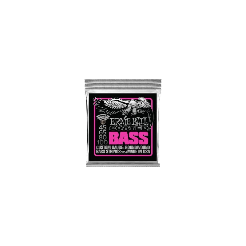 Ernie Ball Super Slinky Coated Bass 3834
